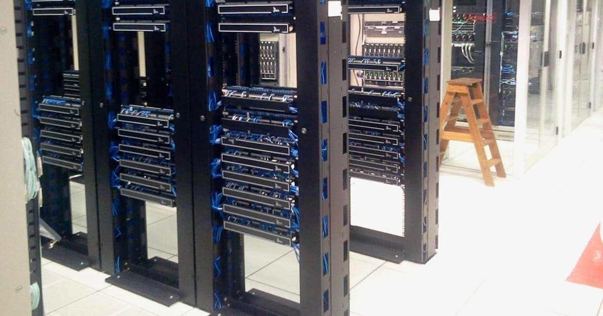 A server room
